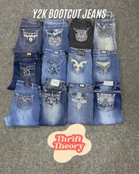 Jeans Bootcut Y2K - (07/01)