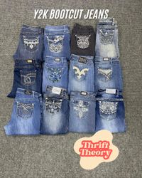 Y2K Bootcut Jeans - (07/01)
