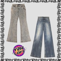 Jean évasé de l'ère Y2K de Paris Hilton