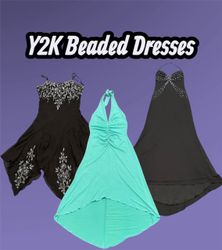 Robe en perles Y2K - e8 (07/01)