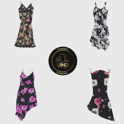 Y2K Floral Fantasy Dresses