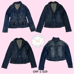 Vintage Y2K Denim Jacket – Retro Streetwear, Class..