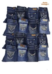 💥 RV1670 Y2K レディースストレートジーンズ