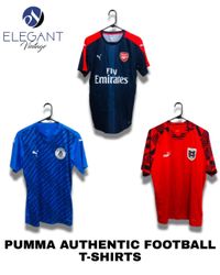 T-shirts de football Puma (100 % authentiques) - E..