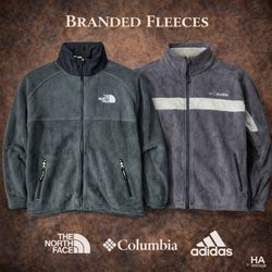 Branded Fleece Inc TNF Columbia Adidas