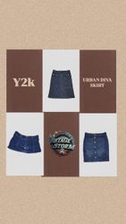 Y2K Urban Diva Skirt