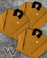 Carhartt reworked style tan Detroit jackets #8126