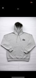 Rework style stussy sweatshirts gris
