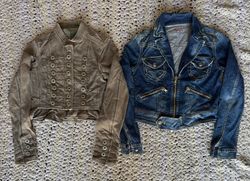 Denim unbranded jacket 10 pieces