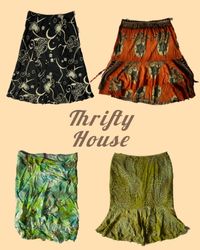 Gothic Style Y2k Skirts(TH/209)