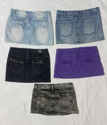 L101 Ladies Y2k Mini Skirts