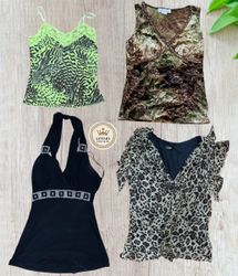 Y2K Retro 2000s Tops 10 pcs At 302