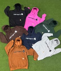 Rework style carhartt mix colour hoodies