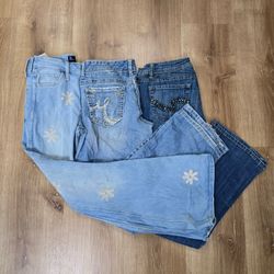 AV-0591 Y2K Style Flare Jeans
