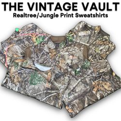 Realtree/Jungle Print Sweatshirts