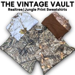 Realtree/Jungle Print Sweatshirts