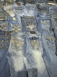 Y2k womens branded jeans