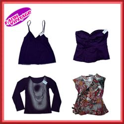 Vintage Muave Muse mix Top Skirt and Dress(FV-331)