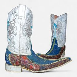 SA#391 Elite Class Vintage Cowboy boots