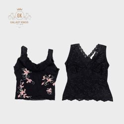 Bluse Sexy Y2K Gothic per Ragazze