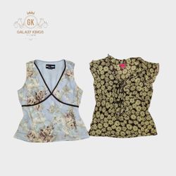 Y2K Ocean Vibes Sexy Blouses