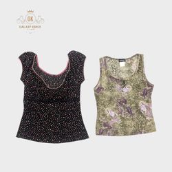 Bluse Sexy Fairy Core Y2K