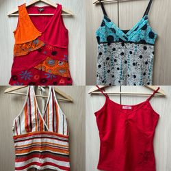 Ensemble de tops Y2K