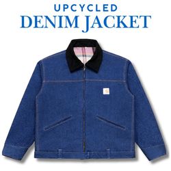 Jaqueta de Denim Upcycle