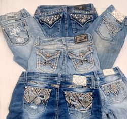 CR5879 Miss Me Flare & Straight Jeans