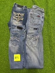 jeans évasés femme y2k