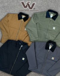 Carhartt reworked style mix colour Detroit jackets..