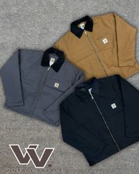 Carhartt reworked style mix colour Detroit jackets..
