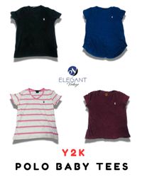 Y2K Polo Baby Tees - EV1898