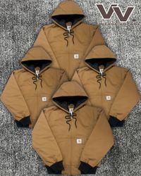 Carhartt reworked style tan active jackets #9126