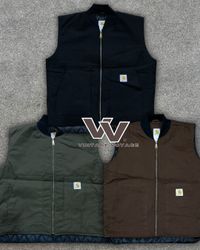 Carhartt reworked style mix colour gilets #9126