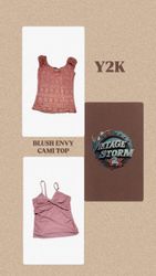 Y2K Blush Envy Cami Top