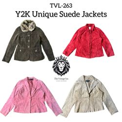 Y2K/ヴィンテージスエードジャケット (TVL-263)