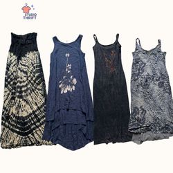 Midnight Fade Y2K Dress(DR-059)