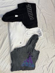 Moletins Ck, Puma e Adidas