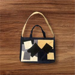 Rework - Upcycled Corduroy Patchwork Bags