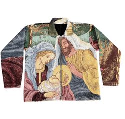 Vestes en tapisserie upcyclées