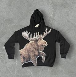 Upcycled Sweatshirt With Tapestry