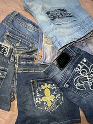 Silver e altri pantaloni corti brand y2k /041