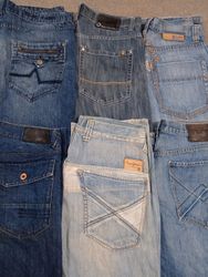 HD1297 Men Baggy Hiphop Jeans