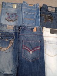 HD1293 Men Oversized Baggy Jeans