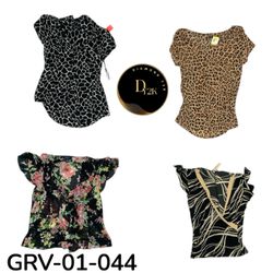 Blusa corta a maniche corte Y2K – Stile street tre..