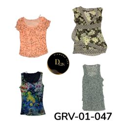 Blusa a maniche corte Y2K per l'estate - Top legge..