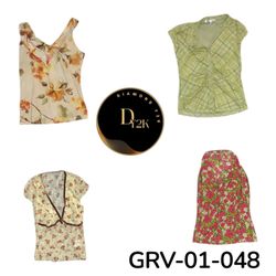 Blusa a maniche corte slim fit Y2K – Aspetto vinta..