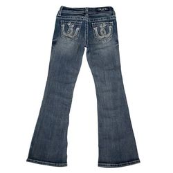 Jeans Y2K, broderie, Jeans embellis