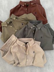 Camicie di cotone Ralph Lauren